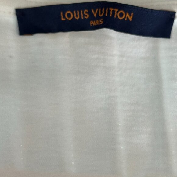 Louis Vuitton NBA White Logo T-Shirt - Picture 3 of 8